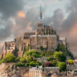 Mont Saint-Michel at dusk