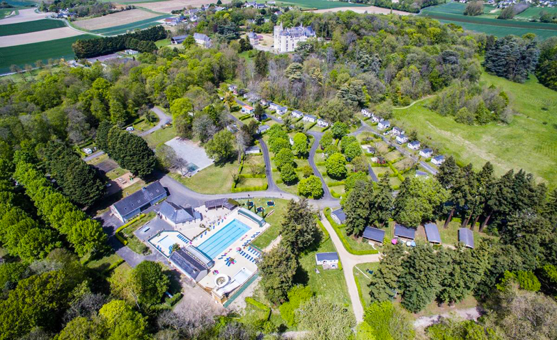 Happy camping at Yelloh Village Campsite near Angers, Pays de la Loire