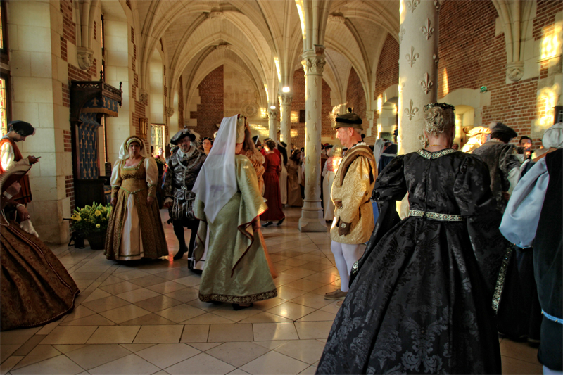 Renaissance ball at the Chateau d'Amboise