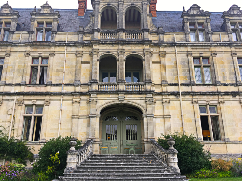 Chateau de la Bourdasiere, now a stunning hotel