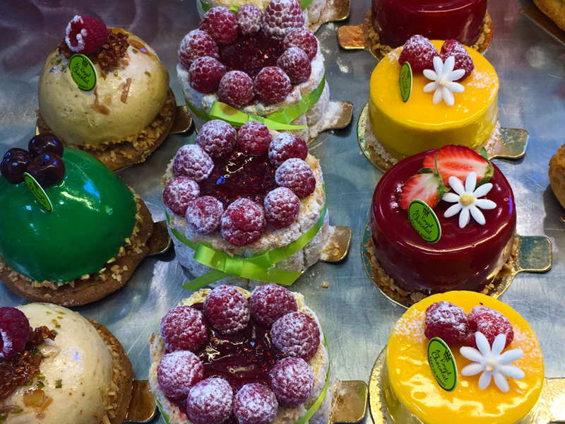 Cakes at the Salon du The, Azay le Rideau