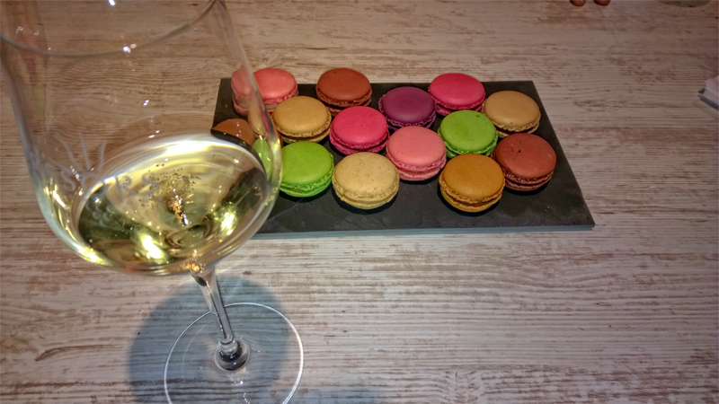 Champagne et macarons – une combinaison irrésistible