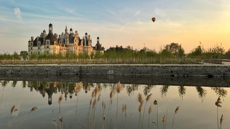 Chambord and its newly renovated gardens,photo: Antoine Collas: https://www.instagram.com/toinou1375/