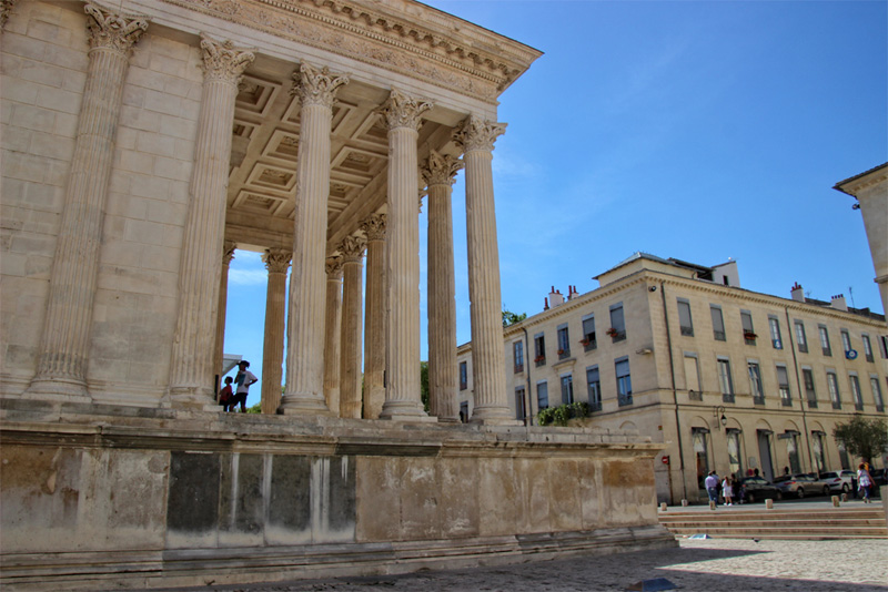 Temple romain de la ville de Nîmes