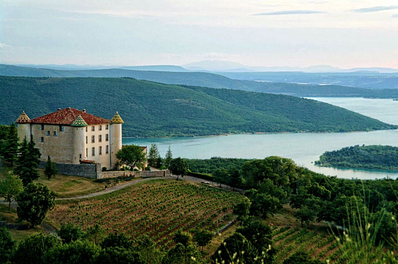 Vue sur les Gorges du Verdon, Provence Vue sur les Gorges du Verdon, Provence