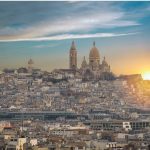 Basilica of Sacre-Couer dominating the skyline of Paris