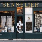 Store front of Maison. Sennelier, Paris