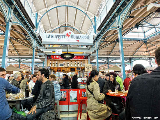 Le marché de Dijon, conçu par le fils de Dijon, Gustave Eiffel marché de dijon
