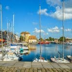 La ravissante petite ville de Honfleur en Normandie