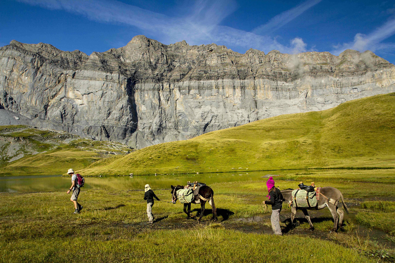 Perfect hiking landscape in Samoens Photo: Jeremy Picard