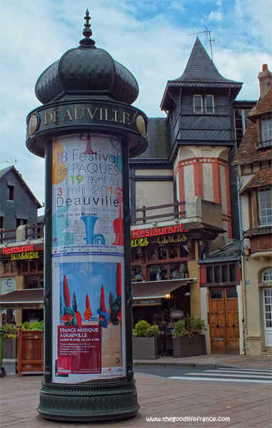 affiche deauville