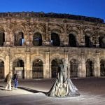 Les sites romains de Nîmes, dans le sud de la France
