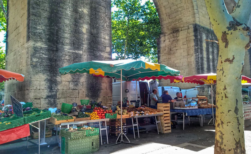 One of the most beautiful markets in France, Marche des Arceaux, Montpellier