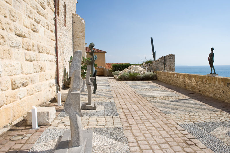 Terrace of the Picasso Museum Antibes Photo credit: Musee Picasso ADAGP Jean-Louis Andral