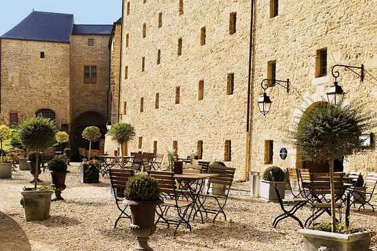 Terrasse de l'Hôtel Château Fort Ardennes