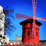 Moulin Rouge cabaret in paris