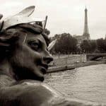 paris in black and white