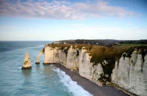 etretat cliffs normandy