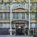 Ancient facade of Hotel Bastille Boutet, Paris