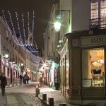 Paris, Montmartre at Christmas looking festive