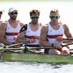 L'aviron aux Jeux olympiques : le dos au mur - un amortisseur pour le huit