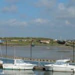 View over the Somme Bay from Le Crotoy