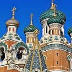 Russian churches of Nice France