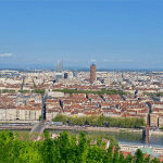 Lyon-france-aerial-view