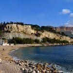The tall cliffs of Cap Canaille, Cassis in Provence
