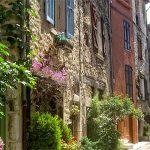 Vence typical Provence street
