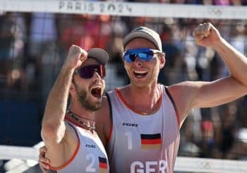 Jeux Olympiques de Paris : nerveux à l&rsquo;idée de l&rsquo;or ?  Le duo de plage Ehlers/Wickler en demi-finale