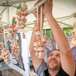 Marché français à Ludwigsburg : Savoir vivre dans la cour de la mairie