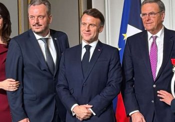 Prix ​​à Paris: le fondateur d&rsquo;Europa-Park Mack reçoit une légion honoraire française