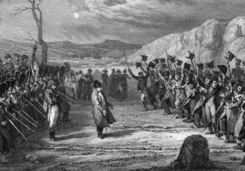 Napoléon Bonaparte laisse son interdiction à Elba