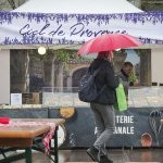 Marché français à Ludwigsburg: Oasis du plaisir dans les averses