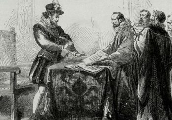 Le roi français Henry IV a signé l&rsquo;édit de Nantes.