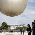 Commencez le 21 juin: le ballon olympique à Paris monte à nouveau