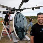 Problèmes moteurs: Raketenmann Zapata échoue lors de la traversée de la chaîne anglaise