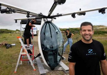 Problèmes moteurs: Raketenmann Zapata échoue lors de la traversée de la chaîne anglaise