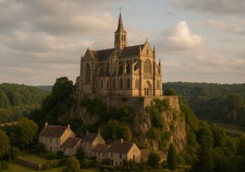 Cet abbaye oubliée rivalise avec le Mont Saint-Michel par sa beauté
