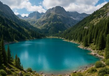 Un lac d’un bleu irréel caché dans les Alpes : peu de visiteurs connaissent l’accès