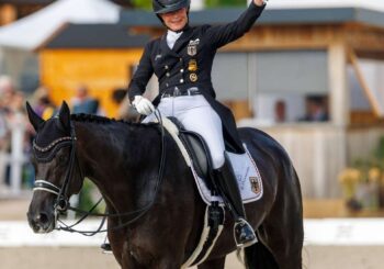 Championnat d&rsquo;Europe: après le tremblement, Werth et Co. célèbrez l&rsquo;or de dressage