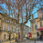 Villeneuve lez Avignon in Provence