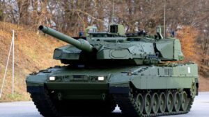 Défense : KNDS a jusqu'à présent reçu 350 commandes pour le nouveau modèle Leopard 2
