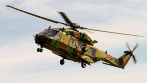 Survol de la région de Stuttgart : une formation d'hélicoptères fait grand bruit