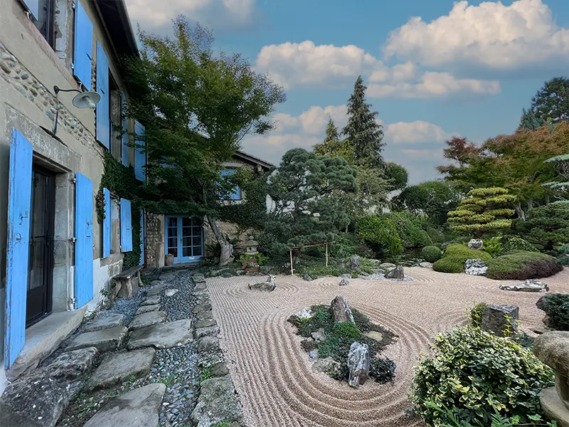 Le jardin zen d'Erik Boraja