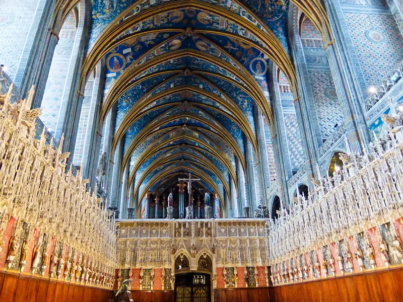 Intérieur de la cathédrale Sainte-Cécile