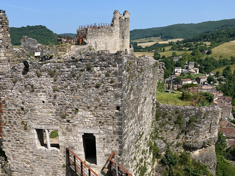 Photo Gillian Thornton Forteresse du Penne