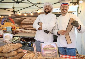 Marché français de Leonberg : « Vivre l&rsquo;identité européenne » : le marché français est un lieu de rencontre pour les connaisseurs