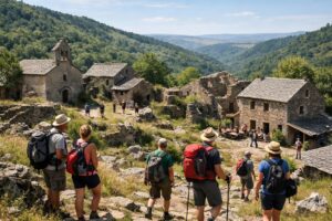 Un hameau abandonné en Lozère retrouve la vie grâce aux randonneurs